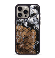 iPhone 15 Pro Max Wood Phone Case - Margaux (Pattern, 743299)