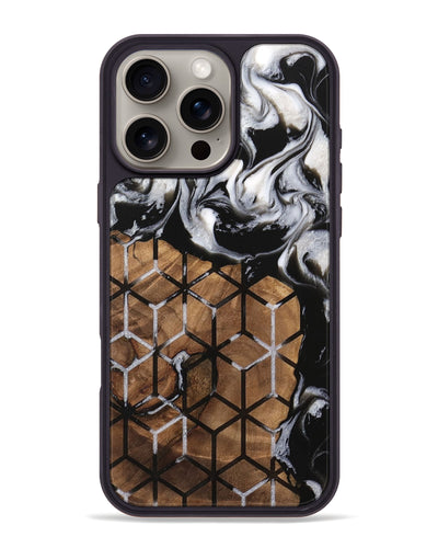 iPhone 16 Pro Max Wood Phone Case - Margaux (Pattern, 743299)