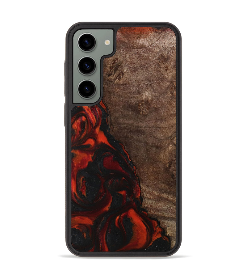 Galaxy S23 Plus Wood Phone Case - Steward (Red, 743300)