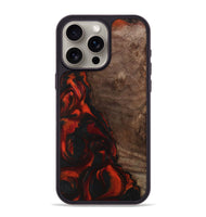 iPhone 15 Pro Max Wood Phone Case - Steward (Red, 743300)