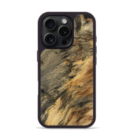 iPhone 16 Pro Wood Phone Case - Miguela (Wood Burl, 743306)