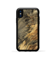 iPhone Xs Wood Phone Case - Miguela (Wood Burl, 743306)