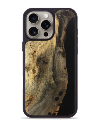 iPhone 16 Pro Max Wood Phone Case - Melania (Wood Burl, 743311)