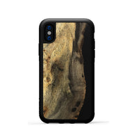 iPhone Xs Wood Phone Case - Melania (Wood Burl, 743311)