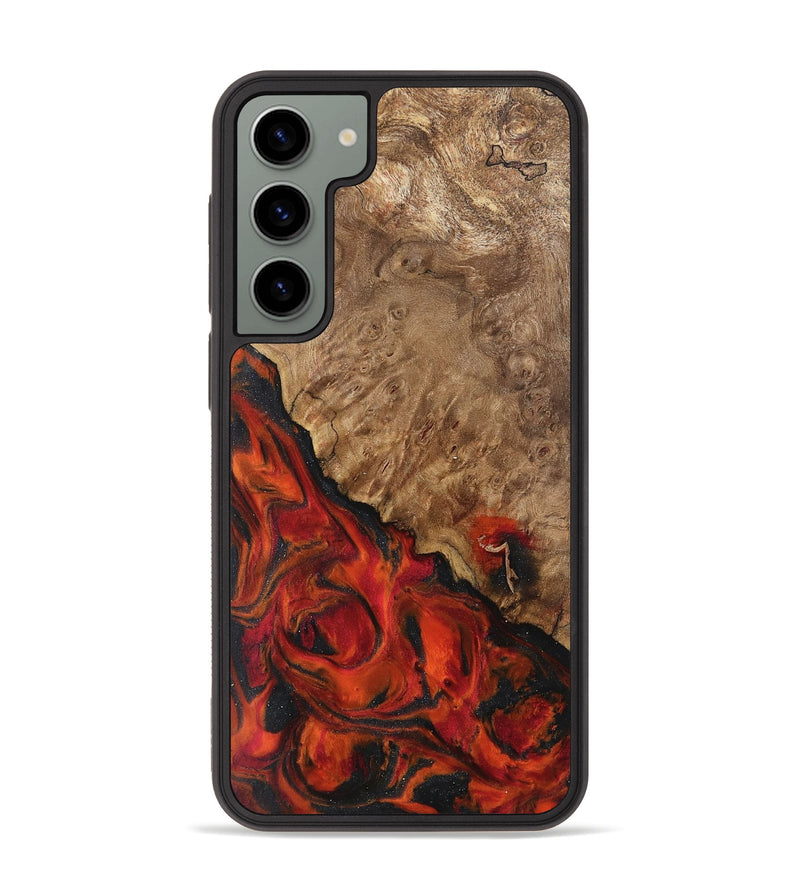 Galaxy S23 Plus Wood Phone Case - Waylon (Red, 743324)