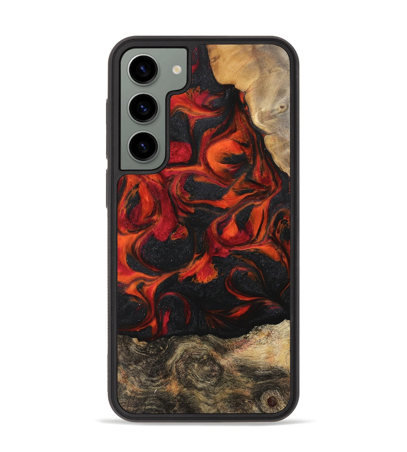 Galaxy S23 Plus Wood Phone Case - Fikre (Red, 743325)