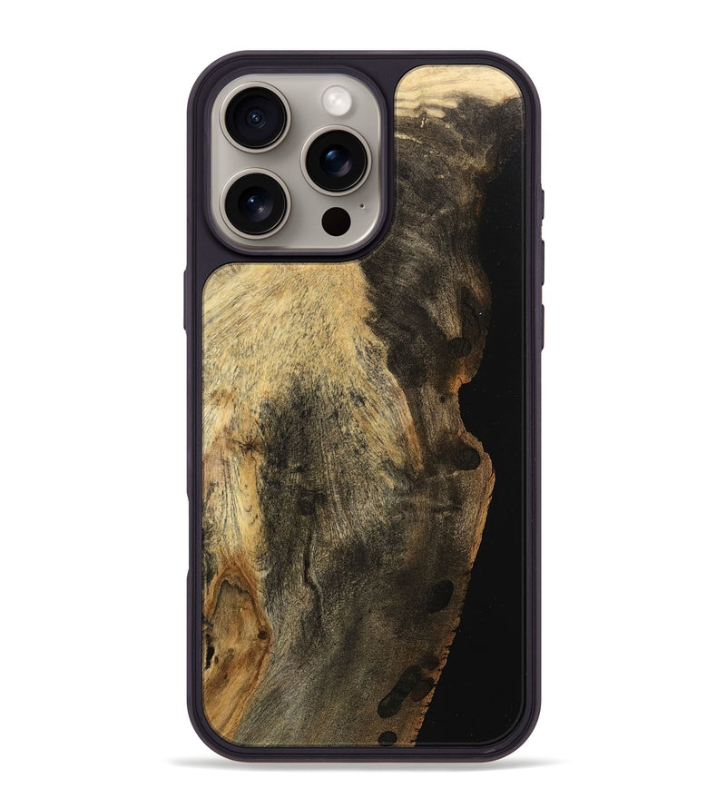 iPhone 16 Pro Max Wood Phone Case - Jaymee (Wood Burl, 743342)