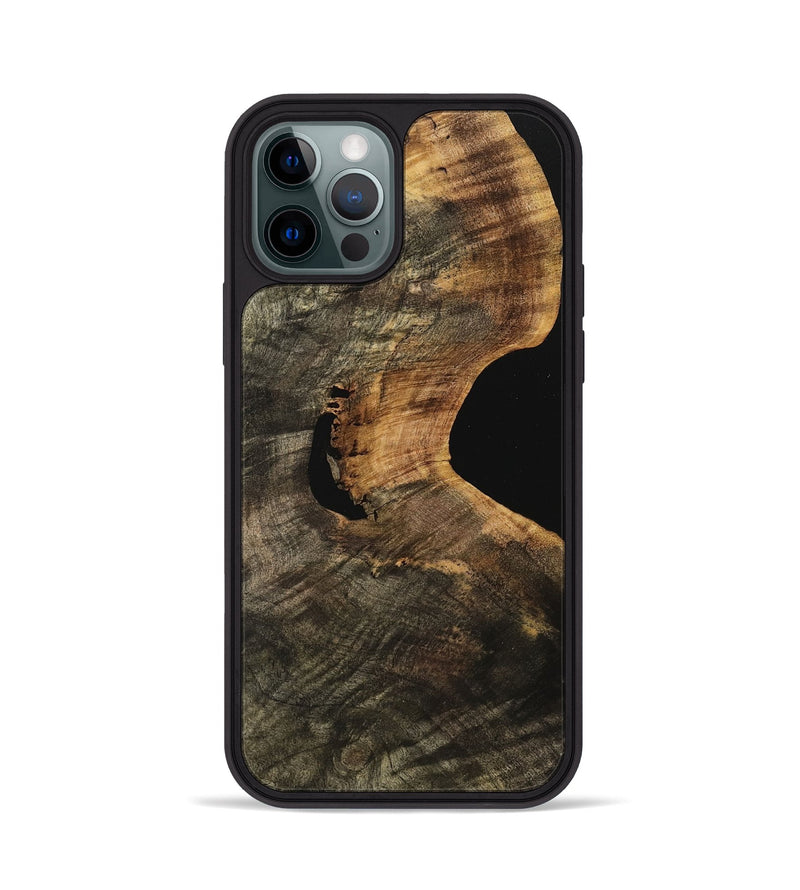 iPhone 12 Pro Wood Phone Case - Epsie (Wood Burl, 743355)