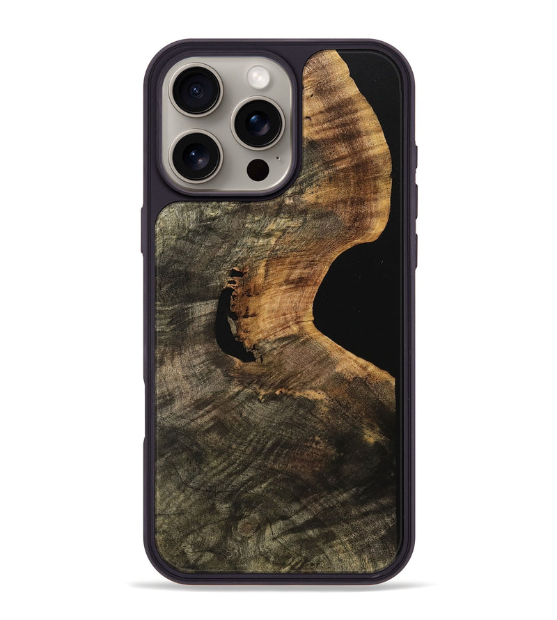 iPhone 16 Pro Max Wood Phone Case - Epsie (Wood Burl, 743355)