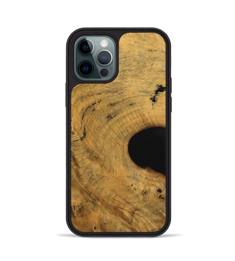 iPhone 12 Pro Wood Phone Case - Sharity (Wood Burl, 743362)