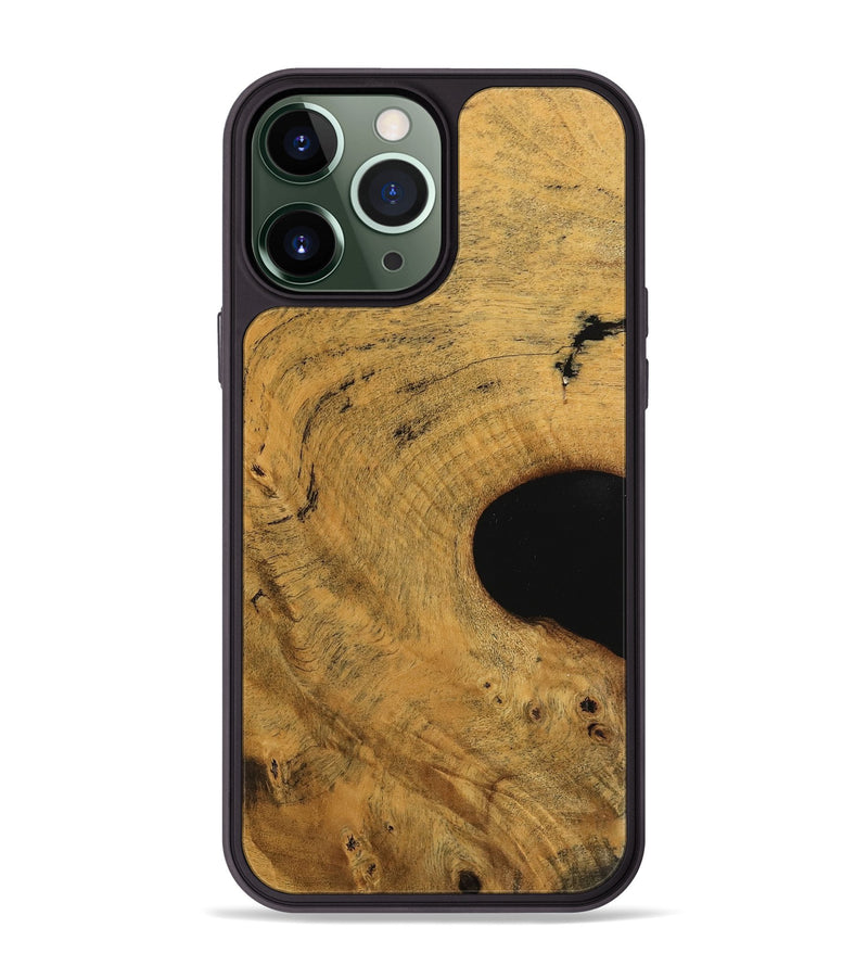 iPhone 13 Pro Max Wood Phone Case - Sharity (Wood Burl, 743362)