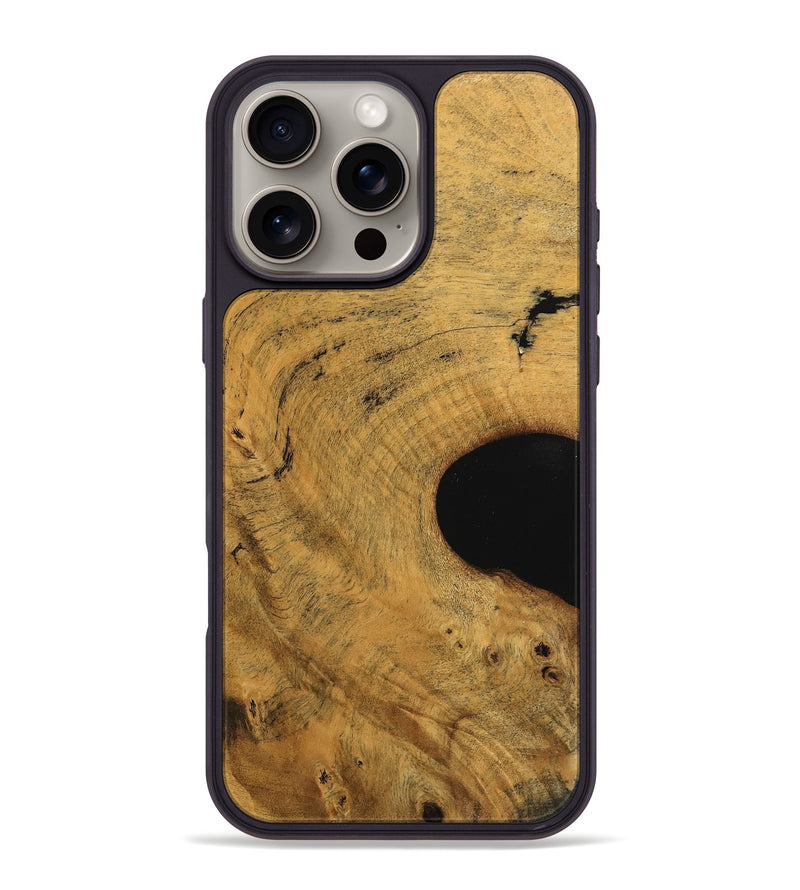 iPhone 16 Pro Max Wood Phone Case - Sharity (Wood Burl, 743362)