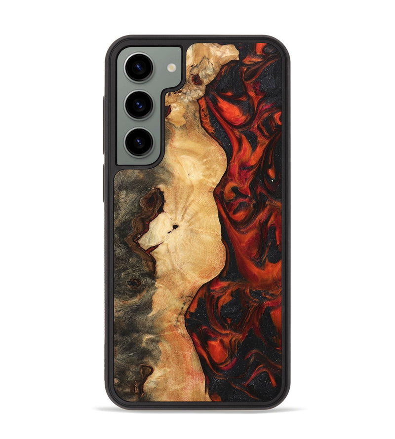 Galaxy S23 Plus Wood Phone Case - Jermain (Red, 743368)