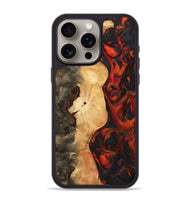 iPhone 15 Pro Max Wood Phone Case - Jermain (Red, 743368)