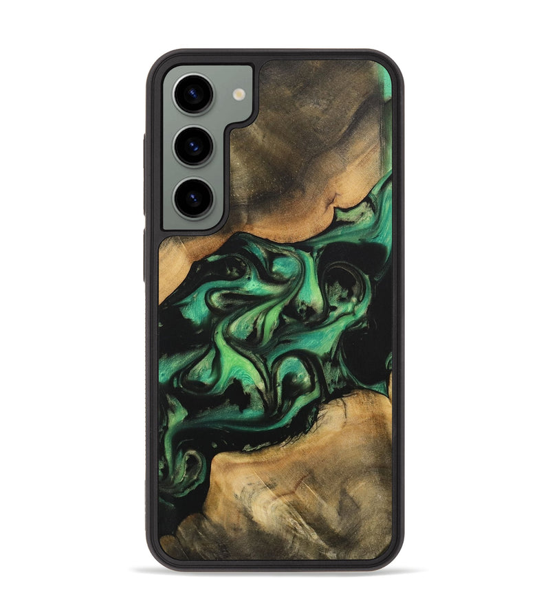 Galaxy S23 Plus Wood Phone Case - Pippa (Green, 743371)