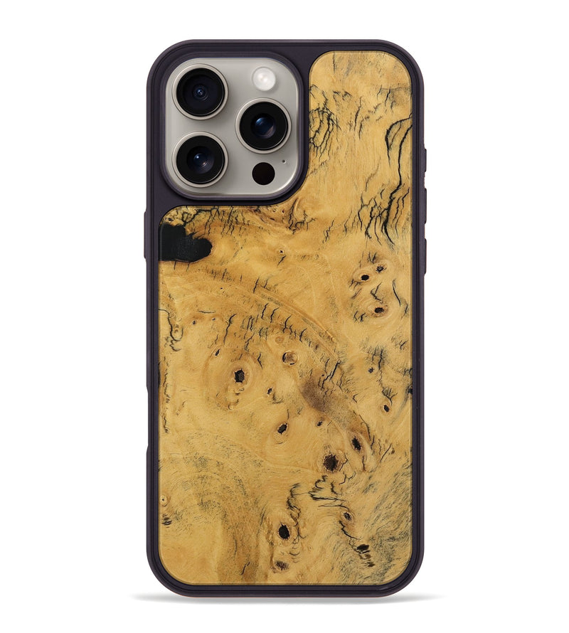 iPhone 16 Pro Max Wood Phone Case - Rayford (Wood Burl, 743394)