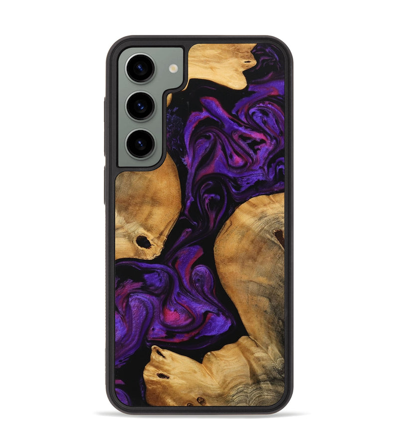 Galaxy S23 Plus Wood Phone Case - Freek (Purple, 743409)