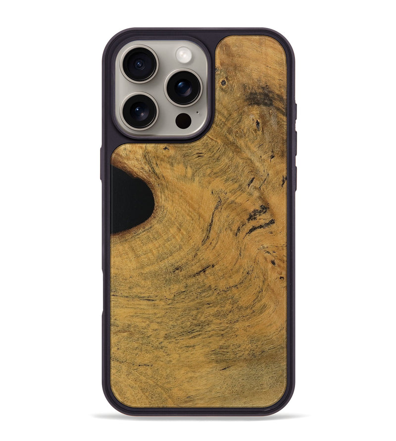 iPhone 16 Pro Max Wood Phone Case - Kordula (Wood Burl, 743410)