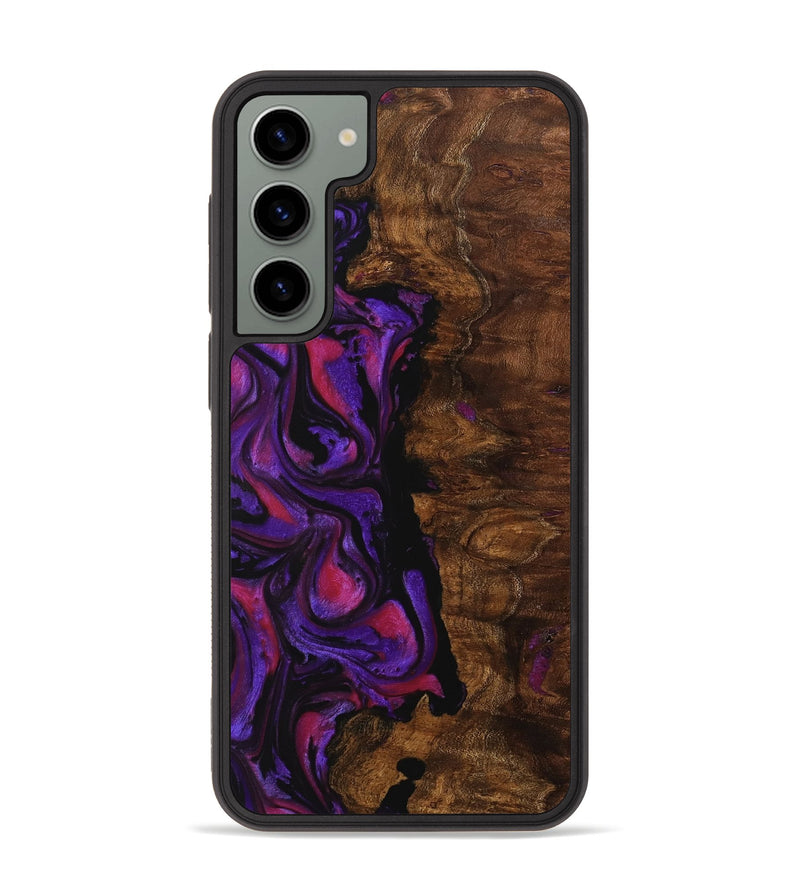 Galaxy S23 Plus Wood Phone Case - Lorette (Purple, 743453)