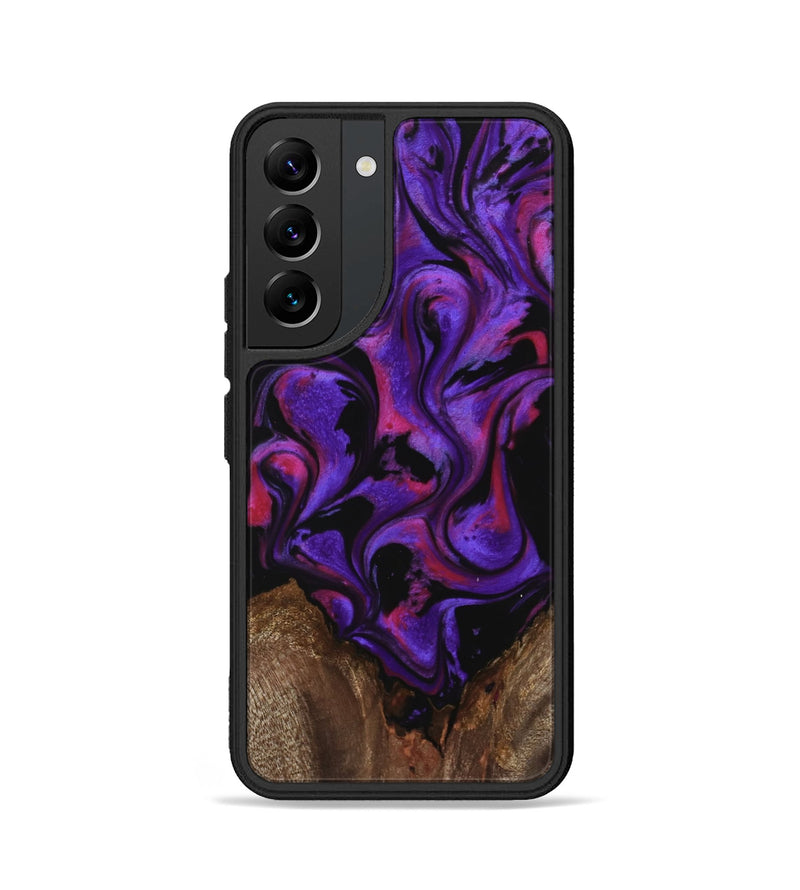 Galaxy S22 Wood Phone Case - Kaylyn (Purple, 743462)