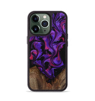 iPhone 13 Pro Wood Phone Case - Kaylyn (Purple, 743462)