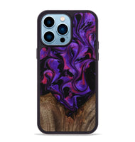 iPhone 14 Pro Max Wood Phone Case - Kaylyn (Purple, 743462)