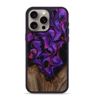 iPhone 15 Pro Max Wood Phone Case - Kaylyn (Purple, 743462)