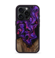 iPhone 16 Pro Wood Phone Case - Kaylyn (Purple, 743462)