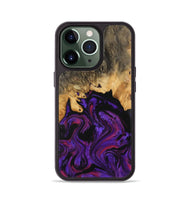 iPhone 13 Pro Wood Phone Case - Shalne (Purple, 743483)