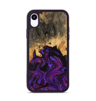 iPhone Xr Wood Phone Case - Shalne (Purple, 743483)