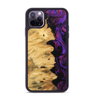 iPhone 11 Pro Max Wood Phone Case - Brayan (Purple, 743484)