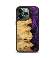 iPhone 13 Pro Wood Phone Case - Brayan (Purple, 743484)