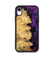 iPhone Xr Wood Phone Case - Brayan (Purple, 743484)