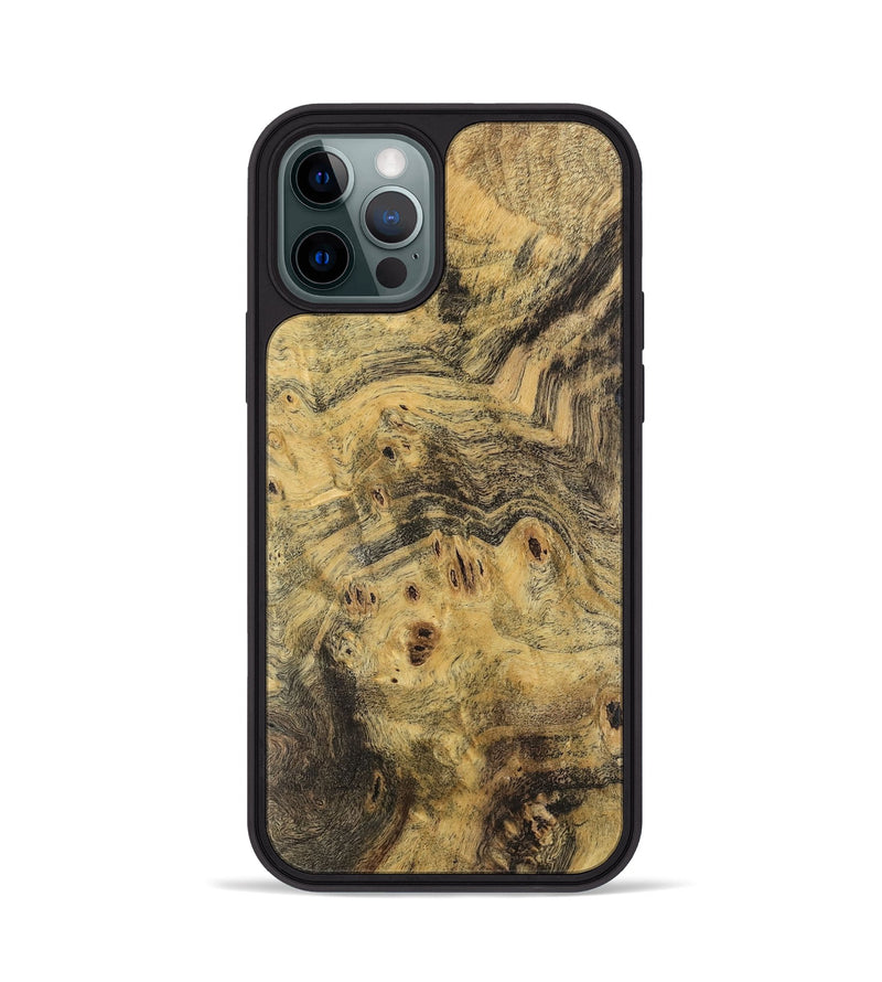 iPhone 12 Pro Wood Phone Case - Ardisj (Wood Burl, 743488)