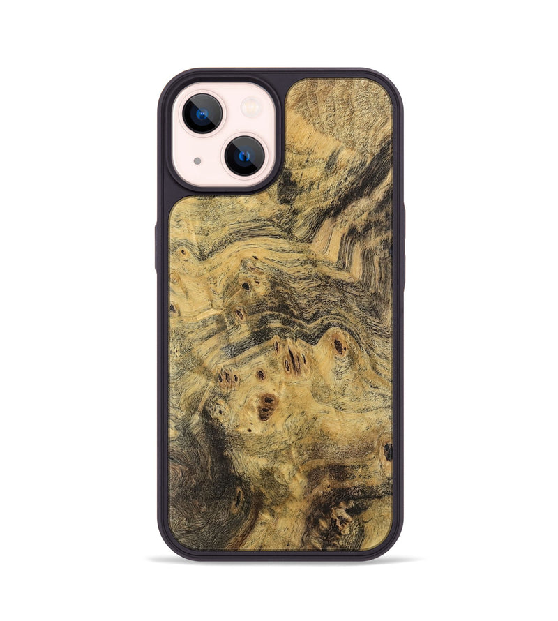 iPhone 14 Wood Phone Case - Ardisj (Wood Burl, 743488)