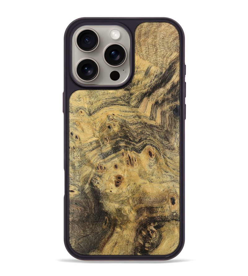 iPhone 16 Pro Max Wood Phone Case - Ardisj (Wood Burl, 743488)