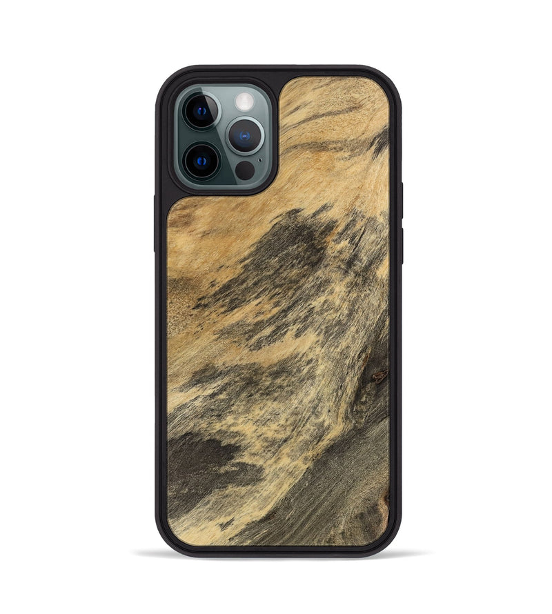 iPhone 12 Pro Wood Phone Case - Patric (Wood Burl, 743505)