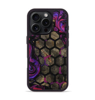 iPhone 16 Pro Wood Phone Case - Ethelin (Pattern, 743507)