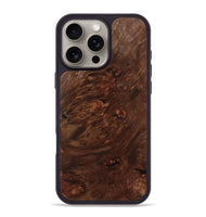 iPhone 16 Pro Max Wood Phone Case - Rank (Wood Burl, 743545)