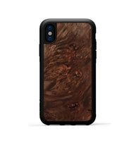 iPhone Xs Wood Phone Case - Rank (Wood Burl, 743545)