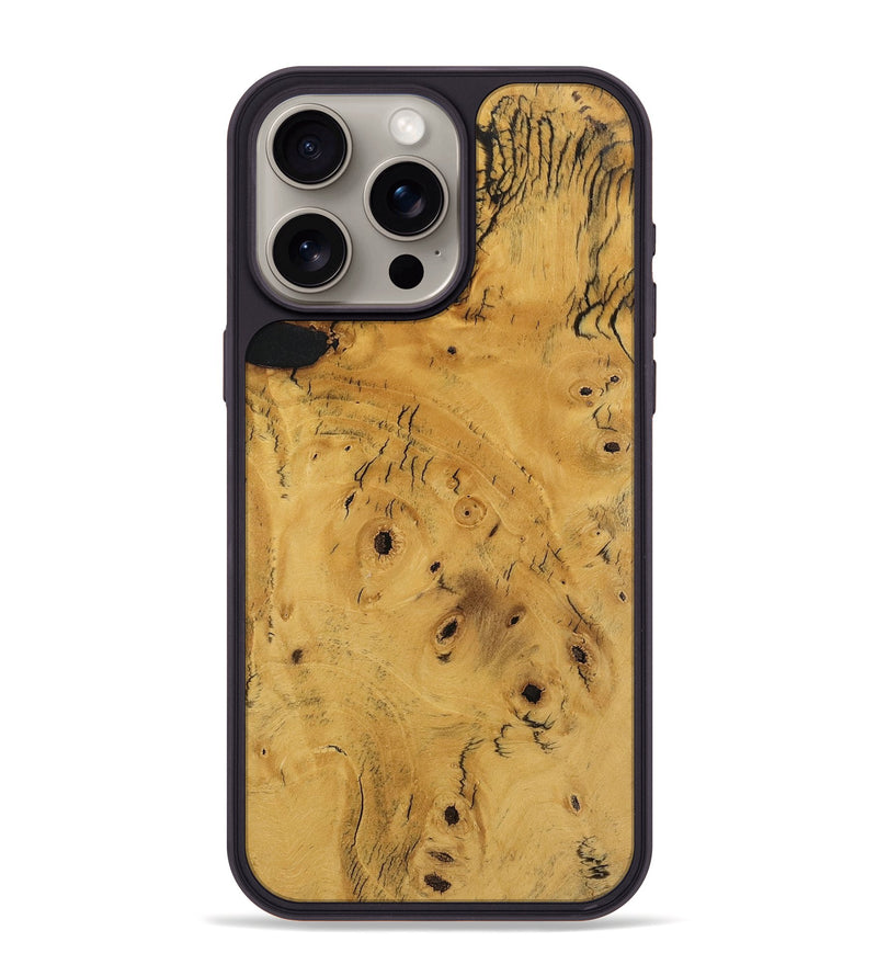 iPhone 15 Pro Max Wood Phone Case - Tayler (Wood Burl, 743546)