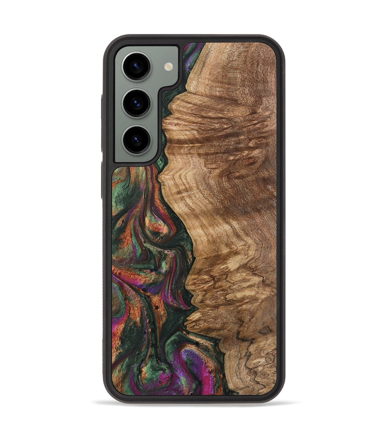 Galaxy S23 Plus Wood Phone Case - Mounir (Green, 743570)