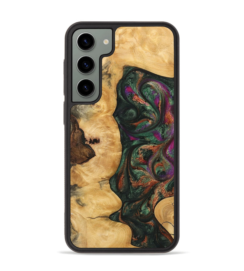 Galaxy S23 Plus Wood Phone Case - Juliet (Green, 743573)