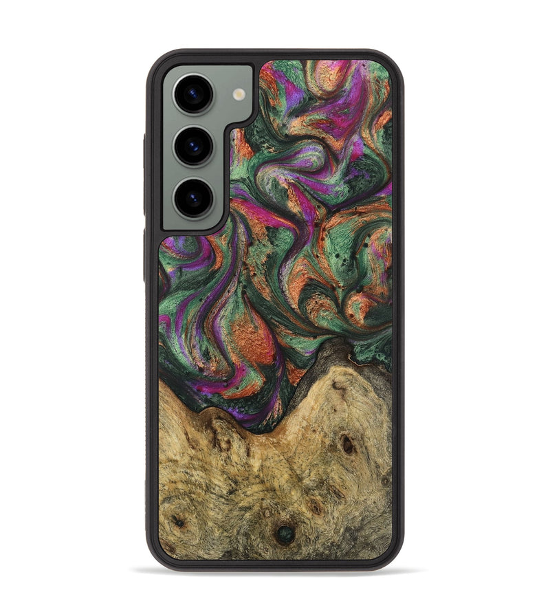 Galaxy S23 Plus Wood Phone Case - Hasler (Green, 743587)