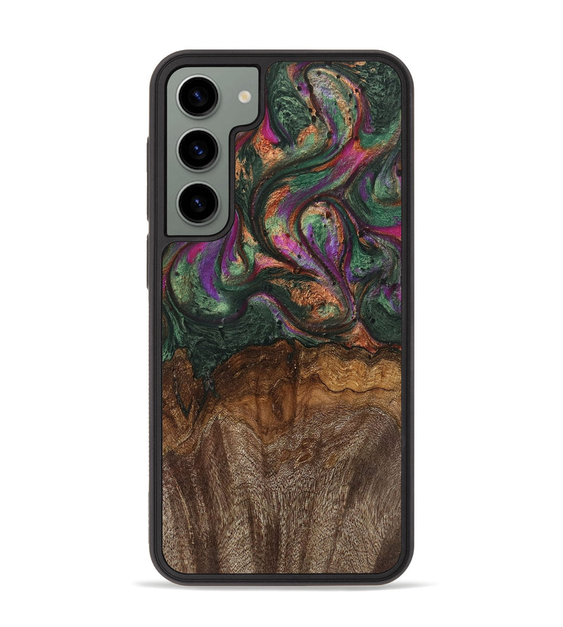 Galaxy S23 Plus Wood Phone Case - Abdiel (Green, 743594)