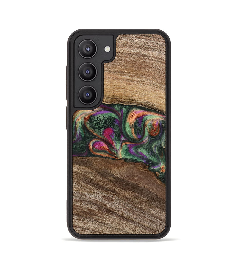 Galaxy S23 Wood Phone Case - Linsey (Green, 743598)