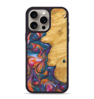 iPhone 15 Pro Max Wood Phone Case - Milburn (Blue, 743609)