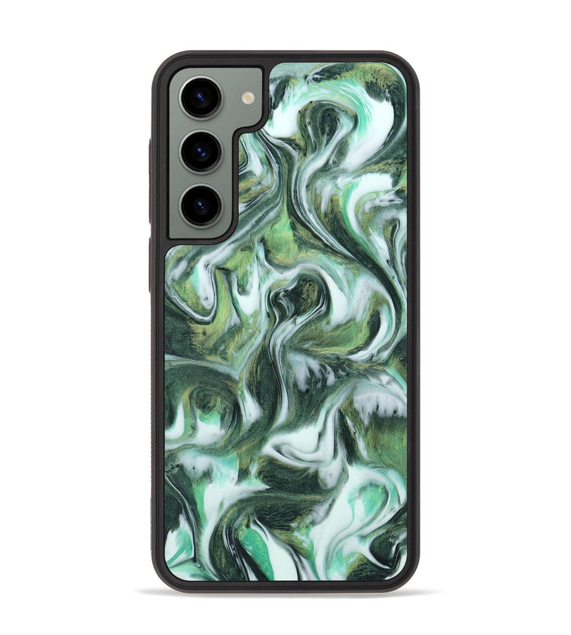 Galaxy S23 Plus ResinArt Phone Case - Sallee (Green, 743630)