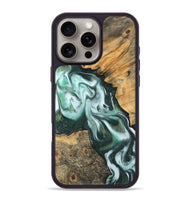 iPhone 16 Pro Max Wood Phone Case - Shanae (Green, 743658)