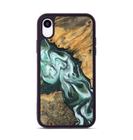 iPhone Xr Wood Phone Case - Shanae (Green, 743658)